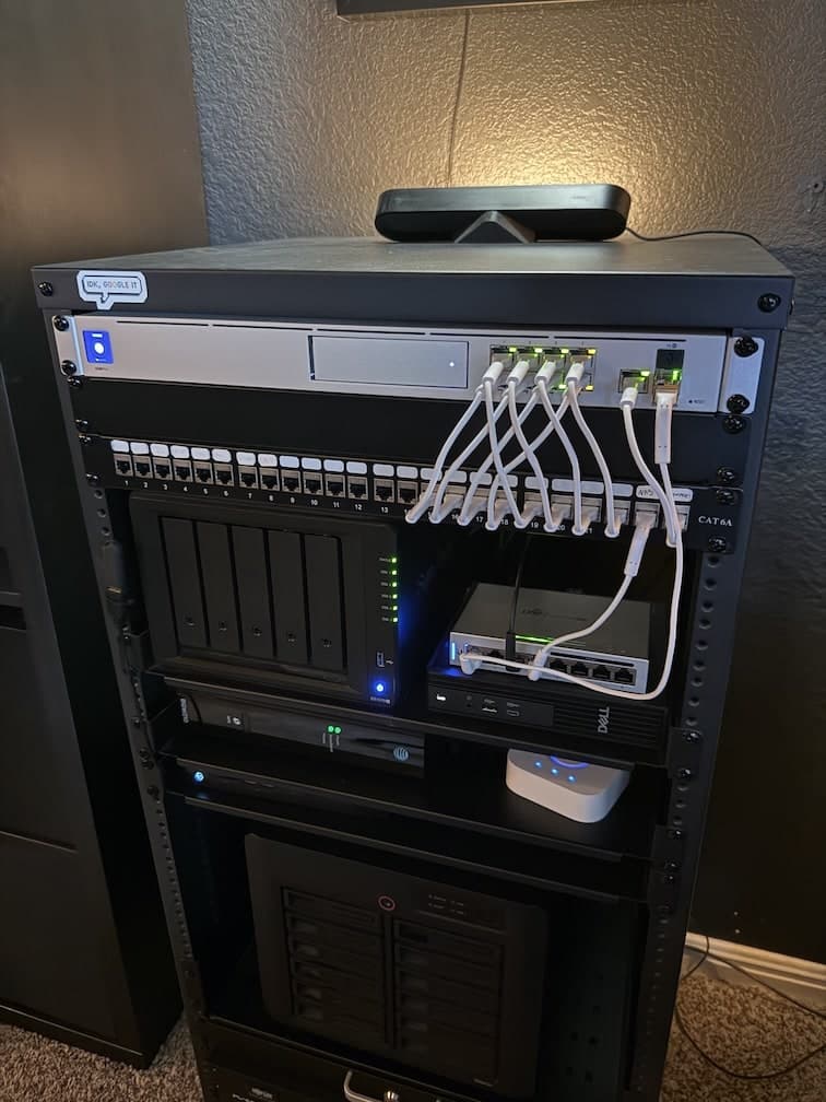 Overkill smart home infra.