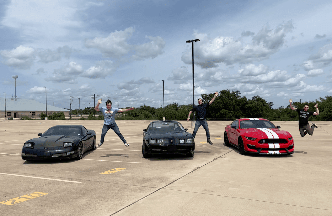 Me (right) and my buddies.