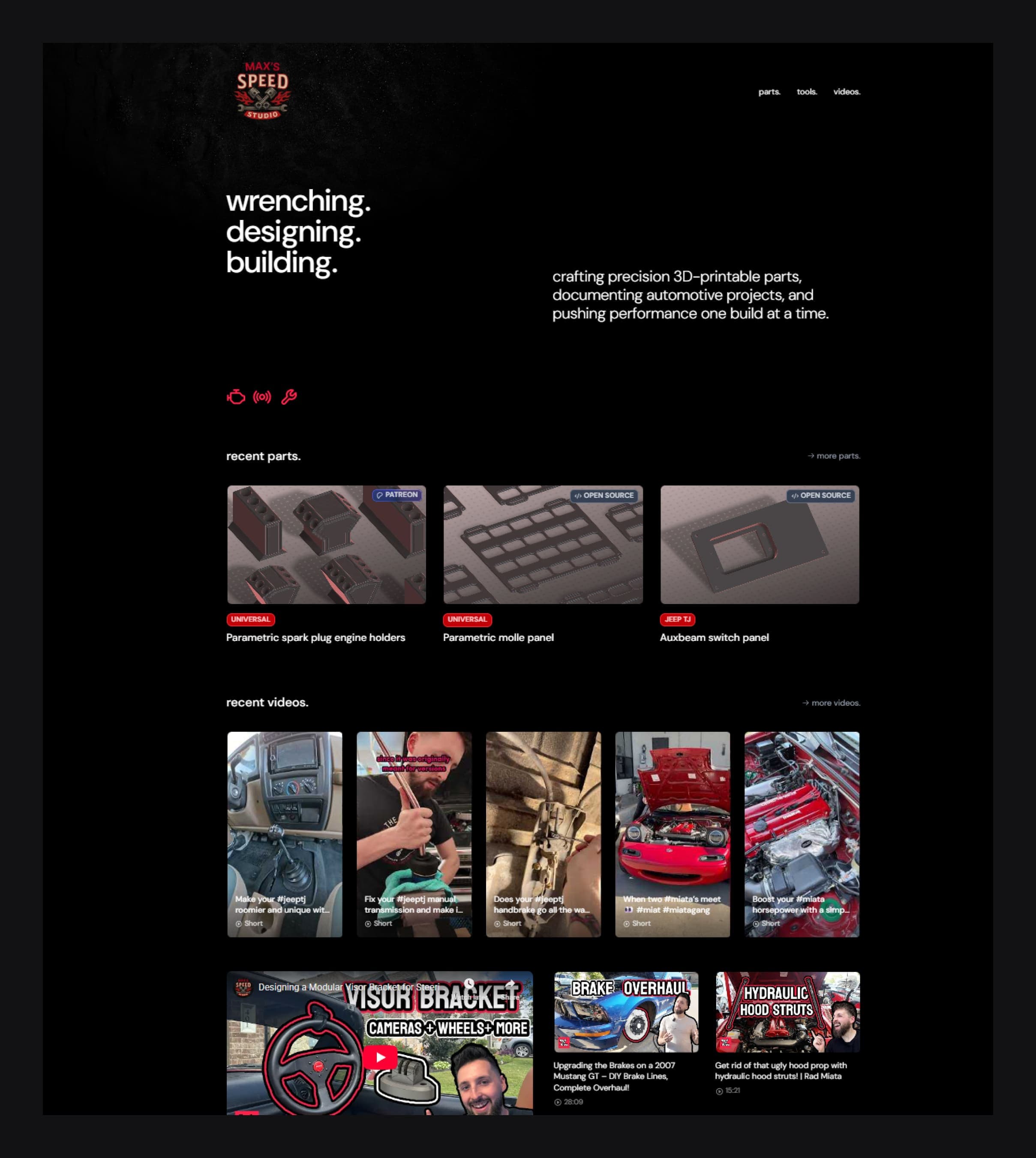 Max's Speed Studio